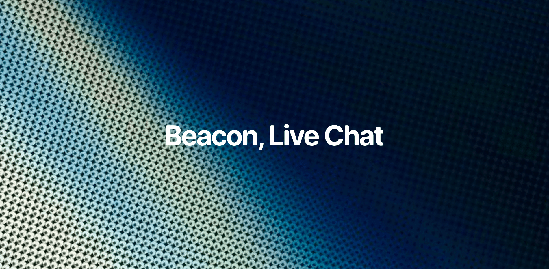 Beacon — AI-powered live chat widget for SaaS startups